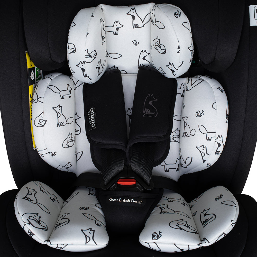 Get Set Gro i-Size 360 Car Seat Foxed